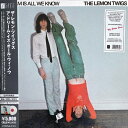 THE LEMON TWIGS / A DREAM IS ALL WE KNOW (LTD / ICE CREAM VINYL / 帯付き) (LP) The Lemon TwigsがCaptured Tracksからニュー・アルバムをリリース！ ニューヨークの愛される兄弟デュオ、The Lemon Twigsは、2024年5月3日、Captured Tracksからニュー・アルバム『A Dream Is All We Know』をリリースする。 2023年のエモーショナルな『Everything Harmony』に続く『A Dream Is All We Know』で、MichaelとBrianのD’addario兄弟（24歳と26歳）は、彼らがMersey Beachと呼ぶ架空の空間（リヴァプールとローレル・キャニオンの間の音の橋）に存在するアップビートで煌めくアレンジを探求する。 兄弟は、『Everything Harmony』でのナイロン・ストリングを基調としたアレンジを離れ、『Do Hollywood』で初めて紹介したスタイルを再訪。 これは、Lennon-McCartneyの曲のシアトリカルさとグラム・ロックに、コンテンポラリーな物語、爆発的なエレクトリック・ギターのリフ、Wilson Familyの陽気なハーモニーと独創的なレコーディング・テクニックを組み合わせたもので、兄弟の細部への鋭いこだわりとマルチインストゥルメンタリストとしての才能に光が当てられる。 10年近いソングライティングの経験を持つ彼らは、自分たちのヒーローを彷彿とさせる音楽を作りたいと熱望するティーンエイジャーから、Phoenix、Bleachers、Arctic Monkeys、そして、彼らの音楽的ヒーローであるTodd Rundgrenとステージを共にする若者へと成長したことを、『A Dream Is All We Know』で明確に示す。 Elton John、The Zombies、Gerard Way、Iggy Popから賞賛される二人は、その作品自体が他のアーティストへのインスピレーションの源となる先見性のあるソングライター／アレンジャーへと、完全な変貌を遂げたのだ。 ある特定の時代の楽器を使ってレコーディングされ、BrianとMichaelが自らミックスとマスタリングを手掛けた『A Dream Is All We Know』では、何年もかけて完成させたThe Lemon Twigsの「直観」的な演奏が、兄弟によって披露される。 国内流通仕様限定盤、解説／歌詞／対訳付き、アイス・クリーム・ヴァイナル仕様。 TRACKLIST A1. My Golden Years A2. They Don't Know How To Fall In Place A3. Church Bells A4. A Dream Is All I Know A5. Sweet Vibration A6. In The Eyes Of The Girl B1. If You And I Are Not Wise B2. How Can I Love Her More B3. Ember Days B4. Peppermint Roses B5. I Should've Known Right From The Start B6. Rock On (Over and Over) ■商品詳細 品番 CT375JLP-C1 製造国 / 年 JPN / 2024 LABEL ビッグ・ナッシング／ウルトラ・ヴァイヴ コンディション 新品 配送方法 宅配便 備考 - ★在庫の無い商品、サイズ、カラーにつきましてはお取り寄せ可能な場合もございます。お気軽にお問い合せください。 ★色味はブラウザ上と、実際の商品とは誤差があることがございます。予めご了承ください。