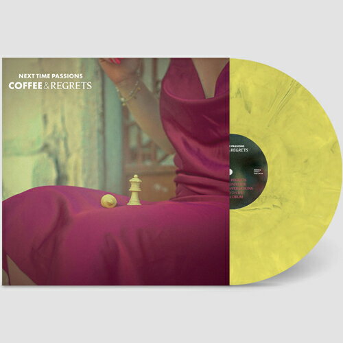 NEXT TIME PASSIONS / COFFEE AND REGRETS (LTD / YELLOW MARBLED EFFECT VINYL) (LP) ネクスト・タイム・パッションズ レコード アナログ