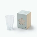 【SALE セール】100percent | さくらさく タンブラー (clear) | グラス ギフト プレゼント シンプル 日本製