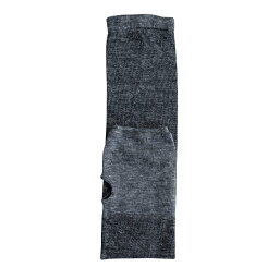 Homie (ホミー) | Linen Mesh Arm Cover Long (charcoal) | アームカバー シンプル お洒落