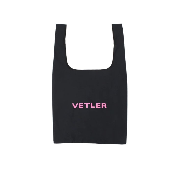 VETLER | ECO BAG MARCHE (black) | g[gobN GRobO 