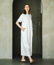 【SALE セール】WHYTO. (ホワイト) | PLEATS TACK OVERALLS (white) | 送料無料 ボトムス お洒落 レディース シンプル おしゃれ きれいめ ゆったり リラックス ナチュラル服 カジュアル 30代 40代 50代