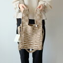 C -cie- | TIE-DYE MARKET TOTE (beige~white) | V_[  g[gobO 