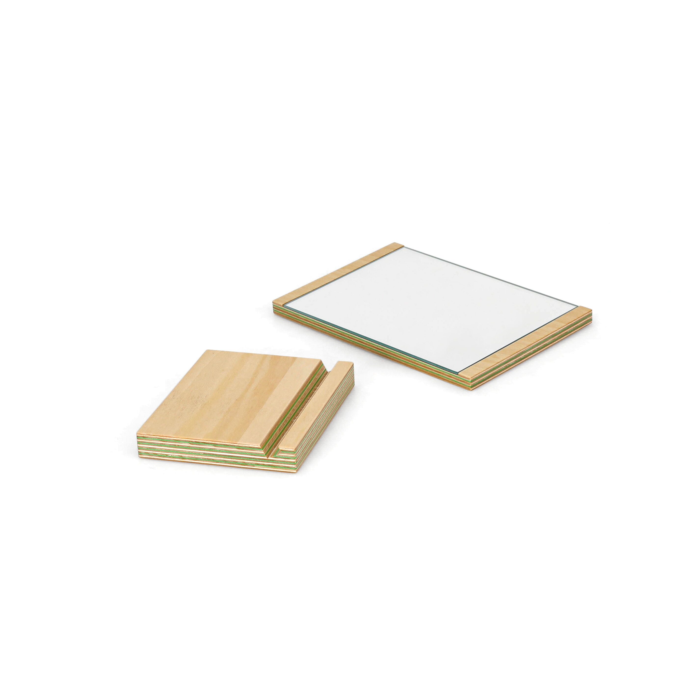 【SALE セール】New Edition Furniture (ニューエディションファニチャー) | デスクミラー (green) | インテリア ミラー 鏡 お洒落 シンプル