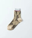 トリコテ 靴下 レディース 【再入荷】TRICOTE | MOVE SOCKS (beige) | 靴下 ソックス トリコテ