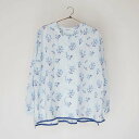 【SALE セール】canakoinoue | hinata / oversized shirt (long sleeve) light blue | トップス かわいい お洒落