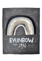 retrowhale | RAINBOW FROM 1952 (black and white) | A3 アートプリント/ポスター