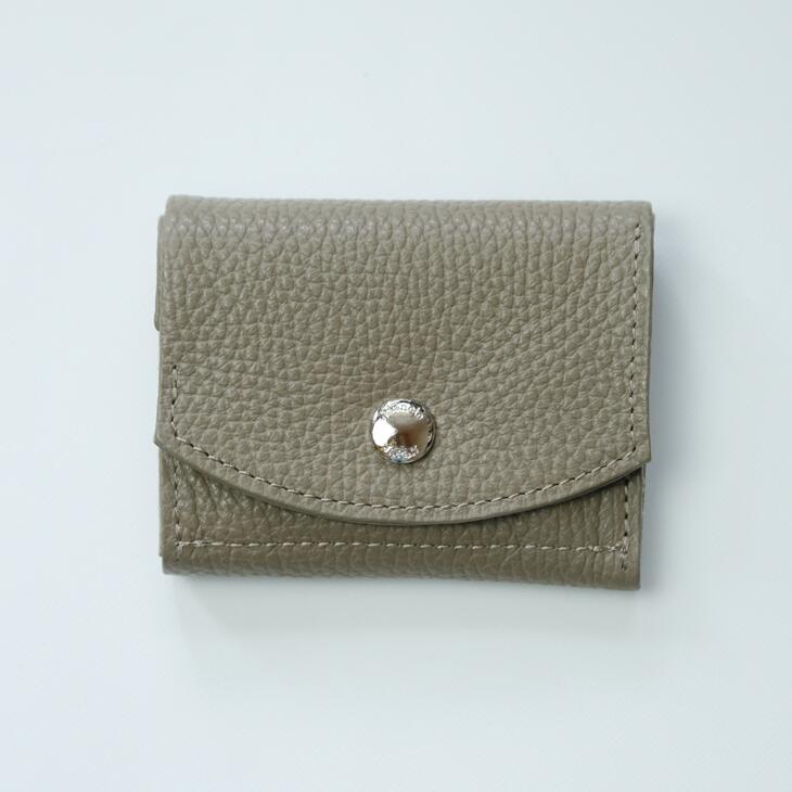 【SALE セール】blancle (ブランクレ) | S.LEATHER COMPACT WALLET (taupe) | 送料無料 財布 ウォレット コンパクトウォレット プレゼント