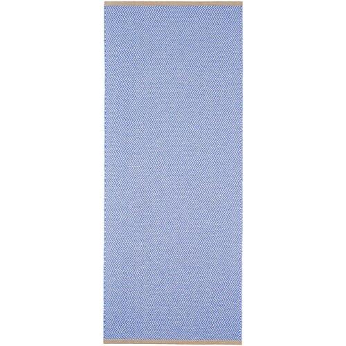 BRITA SWEDEN | STRAND (blue) | プラスティックラグ (70x180cm) ブリタスウェーデン 北欧 雑貨 リビング おしゃれ