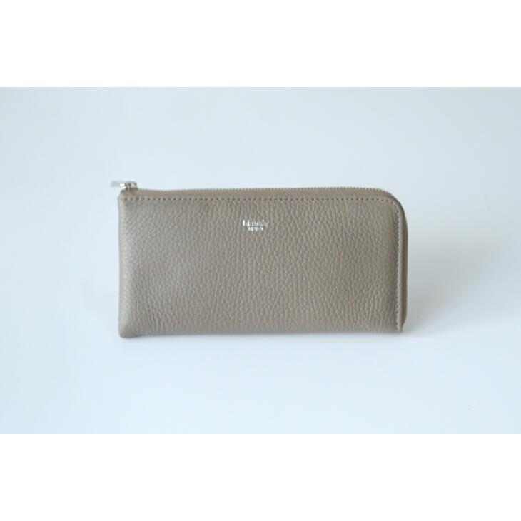 blancle (ブランクレ) | S.LEATHER L ZIP LONG WALLET (taupe) | 送料無料 財布 ウォレット プレゼント