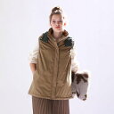 KELEN (ケレン) PUFF HOOD GILET YVON (beige) size M 送料無料 ジャケット シンプル お洒落