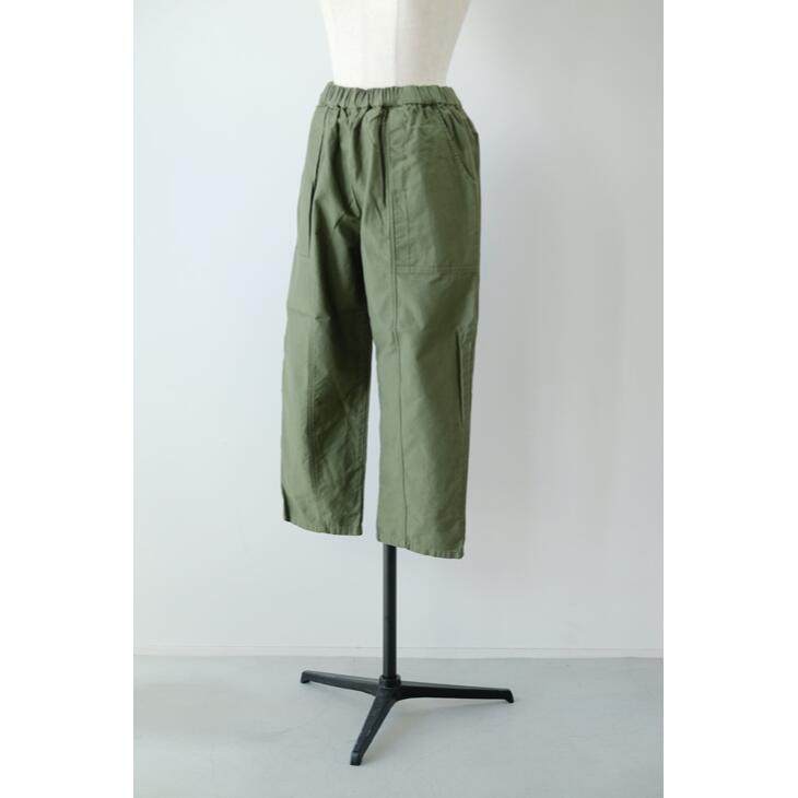 DIARIES (ダイアリーズ) | MILITARY MOLESKIN TUCK TAPERED BAKER PT (khaki) | ボトムス パンツ お洒落 シンプル