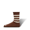 decka x M.A.P. | Heavyweight Socks / Stripes (brown) | 靴下 ソックス デカ スケーターソックス シンプル おしゃれ オシャレ 履きやすい