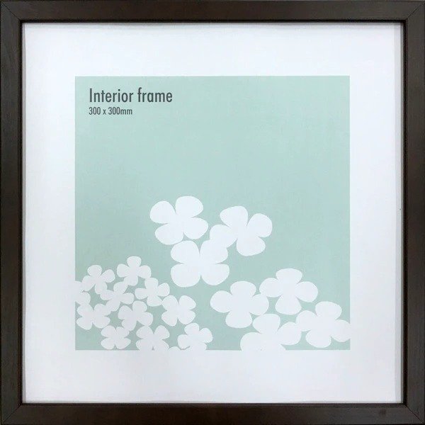 【30x30cm】BICOSYA | インテリアフレーム | 木製額縁 | 30x30cmサイズ (brown) Interior Frame ブラウン ギフト...