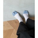 トリコテ 靴下 レディース TRICOTE | STRIPE TABI SOCKS (ivory) | 靴下 ソックス トリコテ