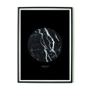 【SALE セール】aboutgraphics | MARBLEOUS - BLACK | アートプリント/ポスター (50x70cm)