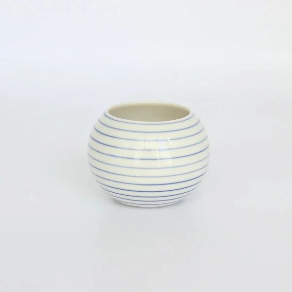 anne black (アンヌ・ブラック) | stripes bowl (pin-stripe) | ボウル シュガーボウル 小物入れ おしゃれ シンプル ギフト プレゼント
