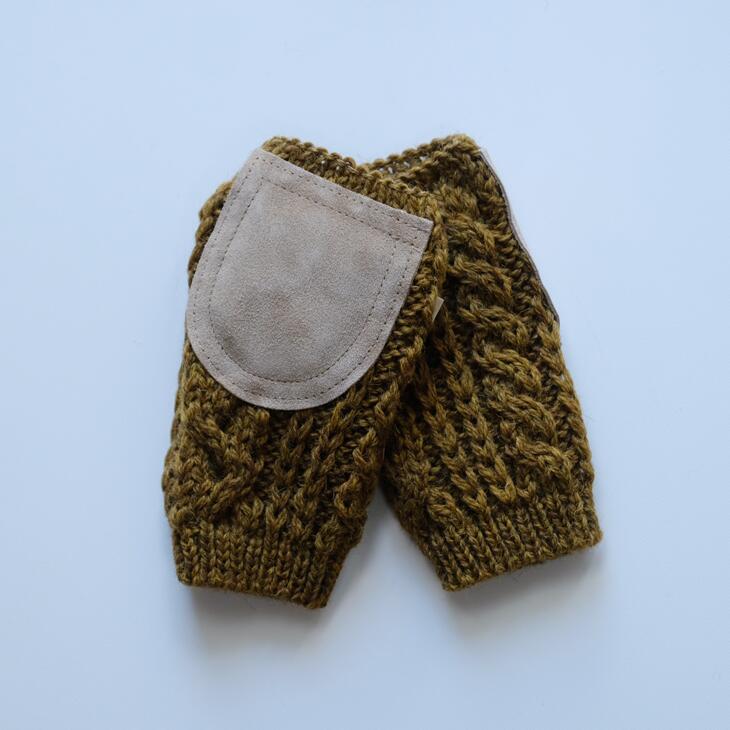 HIGHLAND2000 (ハイランド2000) | Mittens With Suede BW (harvest) | 手袋 グローブ シンプル あたたかい