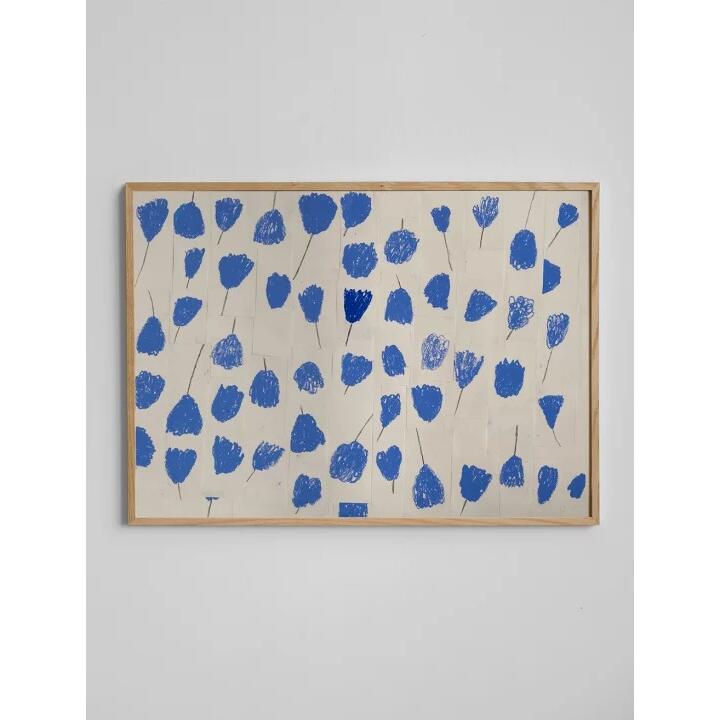 FINE LITTLE DAY | BOUQUET, BLUE POSTER | アートプリント/ポスター (50x70cm) 北欧 シンプル ウォールインテリ...