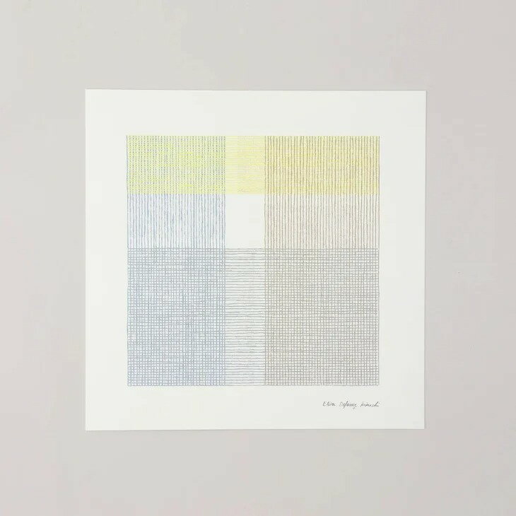 a good view | KANGAS 󥬥 (gray x yellow) | 30x30cm ̲ ȥݥ