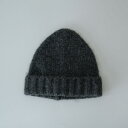 LUEUF (ルフ) | スフレキャップ (charcoal) | 帽子 ニット帽 キャップ お洒落