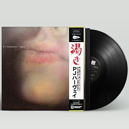 PJ HARVEY / DRY (LTD / 日本語帯付き、詞対訳・解説書封入) (LP) PJハーヴェイ レコード アナログ