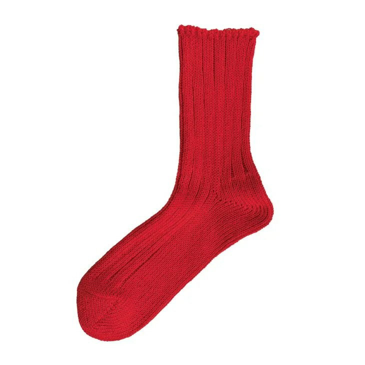 Homie (ۥߡ) | French Linen Rib Socks (red) |  å İ ޯ ۥߡ  Ĳ ǥ  襤  ե ץ ͥ ݥꥨƥ ݥꥦ쥿  red å