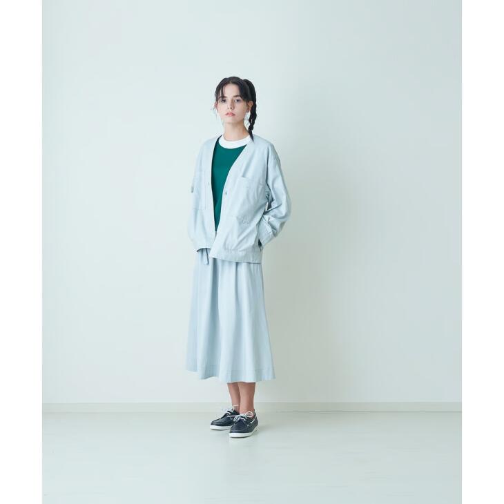 【SALE セール】amne (アンヌ) | BURBERRY clerk blouson (celadon) | ブルゾン アウター