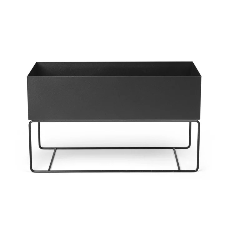 ferm LIVING (ファームリビング) | PLANT BOX LARGE (black) | 北欧 インテリア 植木鉢