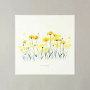 a good view | コレオプシス (yellow) | 30x30cm 北欧 アートポスター