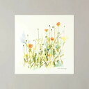 【SALE セール】a good view | ワイルドフラワー | 30x30cm 北欧 アートポスター