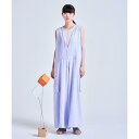 【SALE セール】sneeuw (スニュウ) | 2wayオールインワン (purple) | オールインワン ボトムス お洒落 ゆったり 春夏(4)