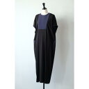 WHYTO. (zCg) | DESIGN YOKE COCOON DRESS (black) |  s[X 