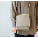 【SALE セール】yuruku (ユルク) | Attach Pocket Soulder Bag (gray) | ショルダーバッグ 国産 上質レザー