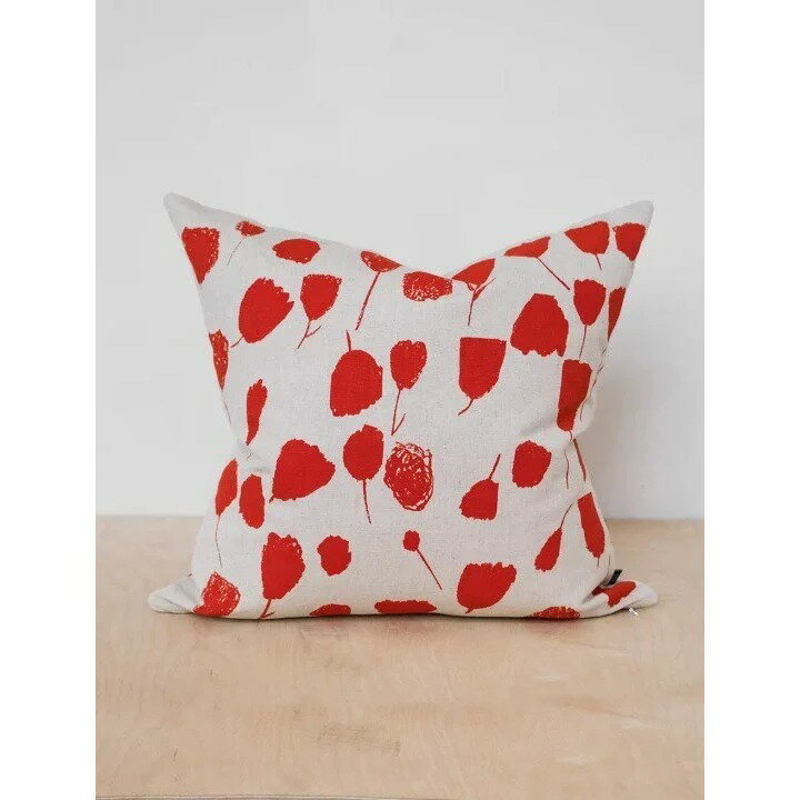 FINE LITTLE DAY | BOUQUET CUSHION COVER - POPPY RED (no.1745) | 48x48cm NbVJo[ t@CgfC NbVJo[ CeA k G k   lC  IV v[g Mtg