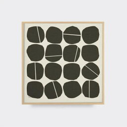 Tom Pigeon | Cobble Charcoal | 30x30cm アートプリント/アートポスター UK 北欧 シンプル モダン インテリア