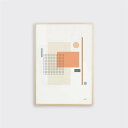 Tom Pigeon | Grid 1 | A3 アートプリント/アートポスター UK 北欧 シンプル モダン インテリア
