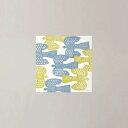 a good view | FOLK BIRDS (light blue) | 20x20cm 北欧 アートポスター 青山佳世 KAYO AOYAMA
