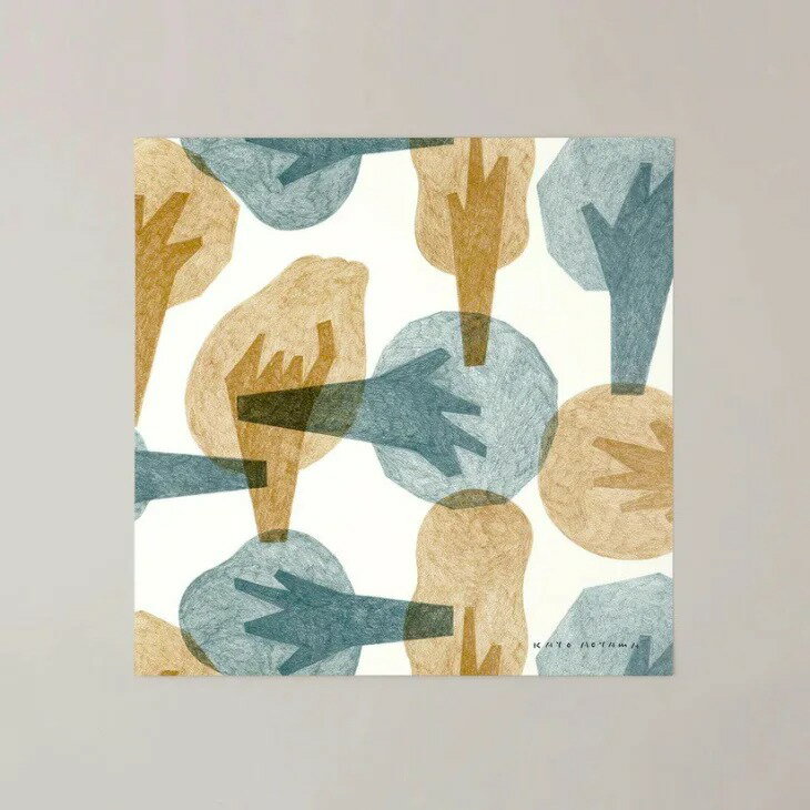 a good view | SEE THROUGH FOREST (smoky green) | 30x30cm ̲ ȥݥ Ļ...