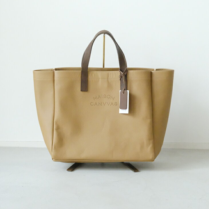 【年越し・新春福袋セール】MAISON CANVVAS (メゾンキャンバス) | ETHICAL TOTE (mocha) | トートバッグ エシカル お洒落