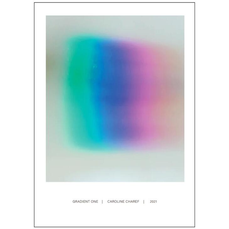 Caroline Charef | GRADIENT ONE | A3 ȥݥ ̲ ֥ȥ饯 ̿