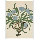 La Poire | Blue Tulips | A3 アートプリント/アートポスター 北欧 デンマーク