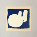 a good view | 卯 (う) | 30x30cm 北欧 アートポスター うさぎ ウサギ かわいい おしゃれ リビング 北村人
