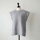 me. (ミードット) | 2WAYロングベスト (gray/brown) | トップス ベスト シンプル(4)