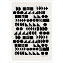ELOISE RENOUF | ABACUS (mono) | A3 アートプリント/ポスター 北欧 インテリア アブストラクト