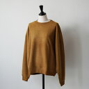 【SALE セール】Sanca (サンカ) | NAPPING PILE CREW (camel) | トップス シンプル お洒落