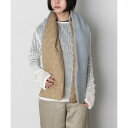 【SALE セール】TRICOTE (トリコテ) | BUMPY SWITCH KNIT SCARF (gray) | マフラー お洒落 個性的