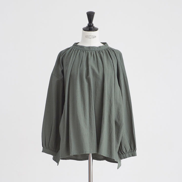 ��ǯ�ۤ�������ʡ�ޥ������HEAVENLY (�إ֥�꡼) | C/L GATHER PULLOVER (green) | �ȥåץ� �֥饦��