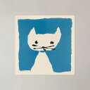a good view | 晴 (はれ) | 30x30cm 北欧 アートポスター ねこ ネコ 猫 かわいい おしゃれ リビング 北村人