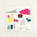 a good view | 竜宮城 | 30x30cm 北欧 アートポスター 抽象画 おしゃれ リビング おぶすま 河東梨香